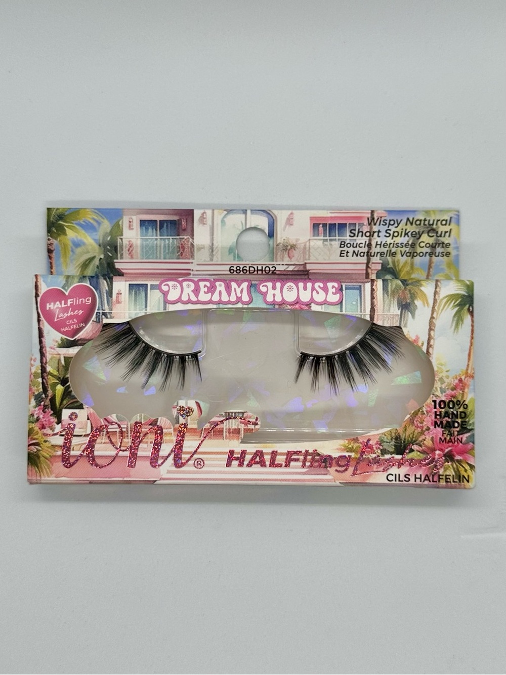 IONI Dream House Halfling Lashes Wispy Short Spikey Curl 3D Faux Mink